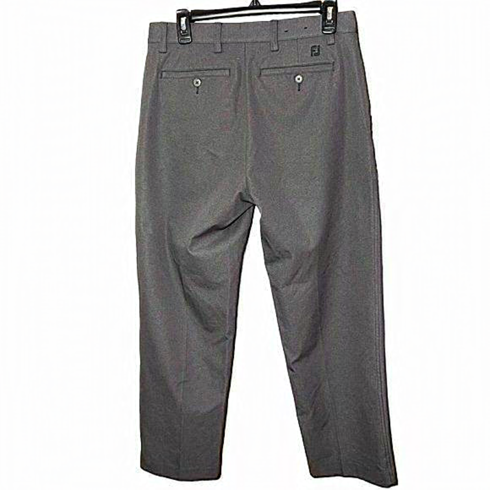 FootJoy Chino Pants men or yout Blue 30x30 Gray Golf Pockets Straight Flay Front